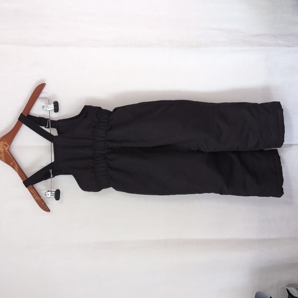 Healthtex Black Unisex Snow Pant Bibs Size 4T - Picture 4 of 5